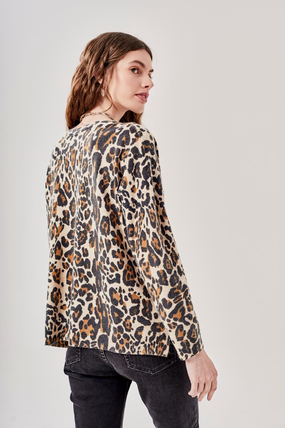 Sweater Cymande Leopardo