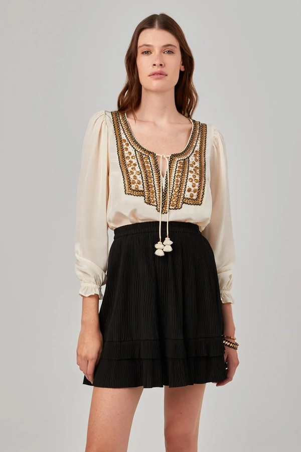 falda short plain jx