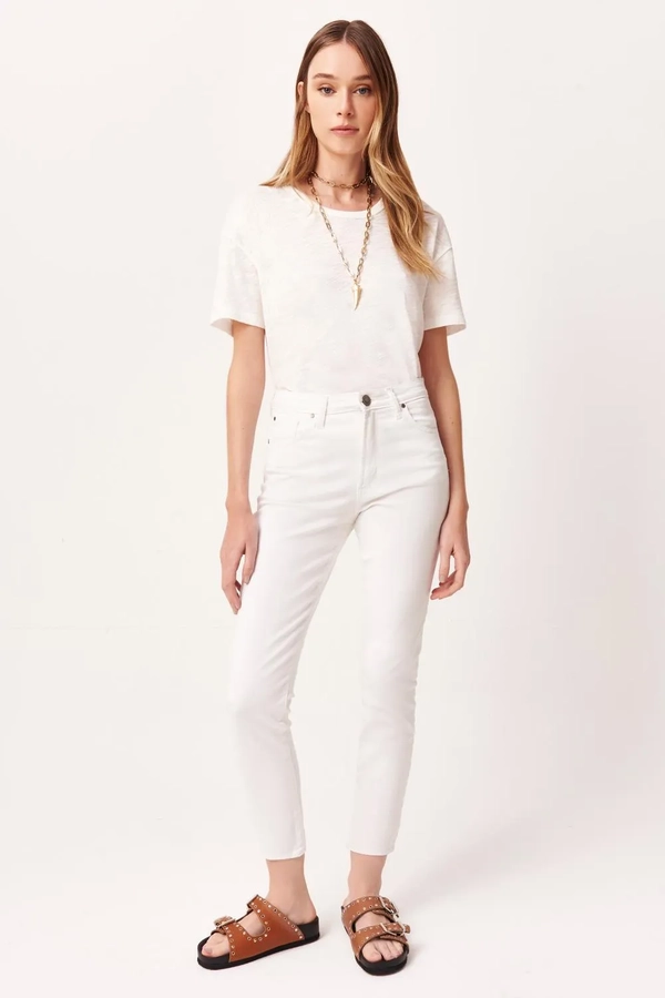 jean slim white