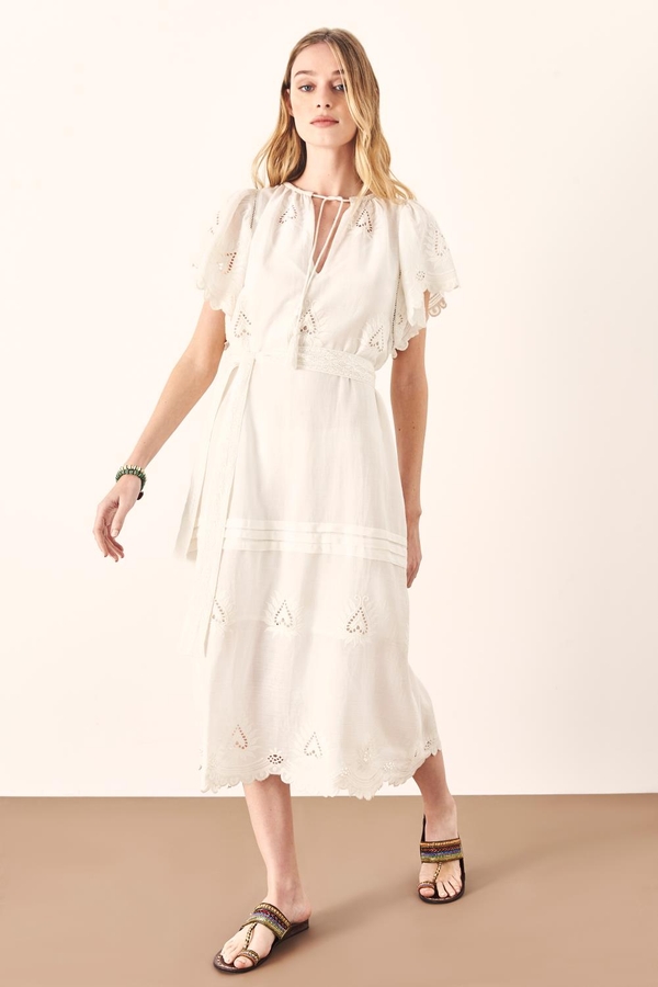 Vestido Delfi Bordado