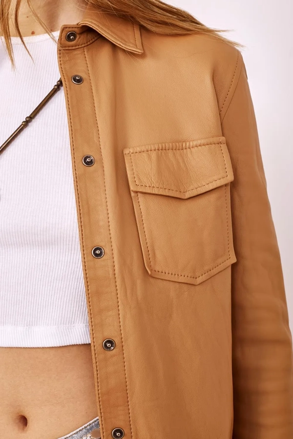 camisa bellota new cuero