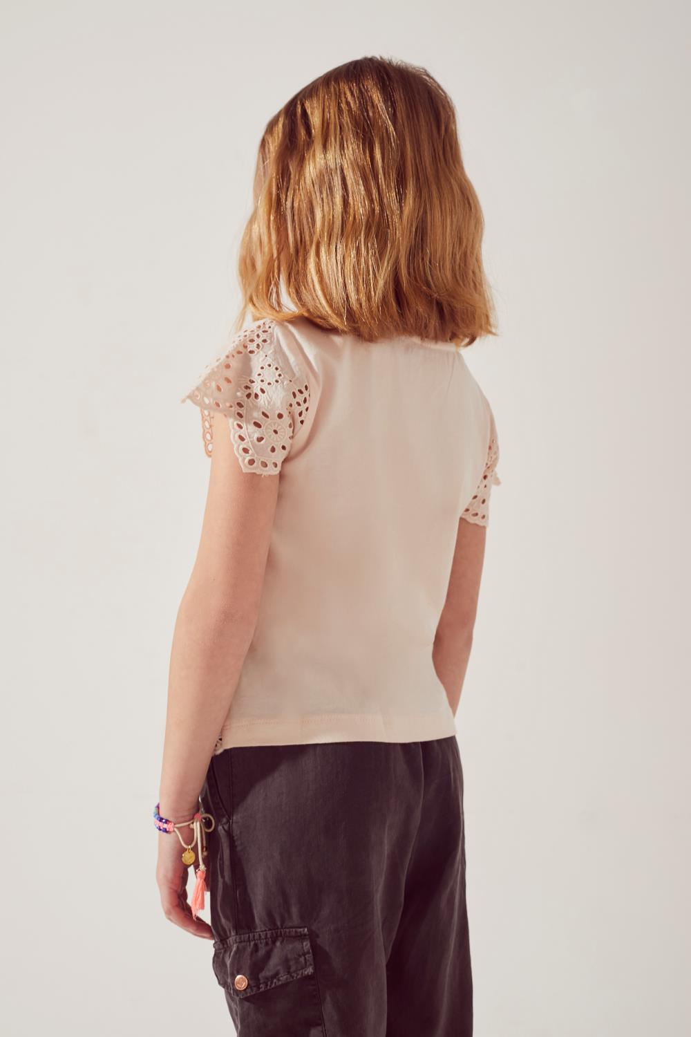 Camisa Broderie R Girls