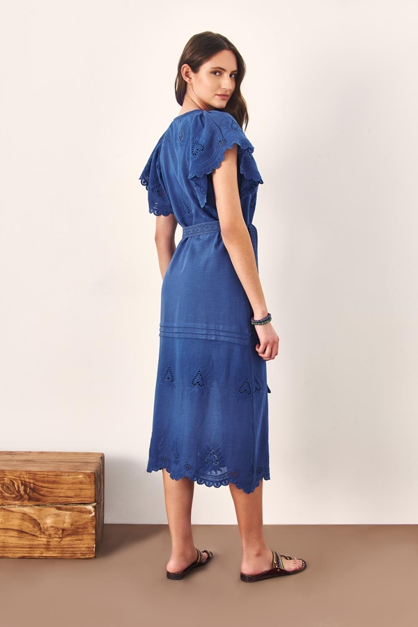 Vestido Delfi Bordado