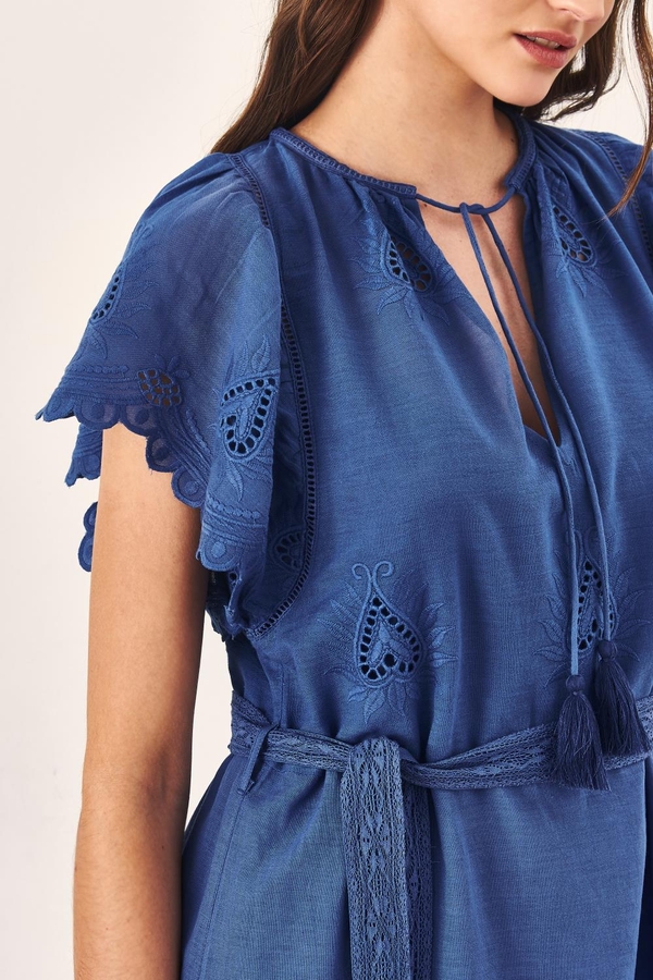 Vestido Delfi Bordado
