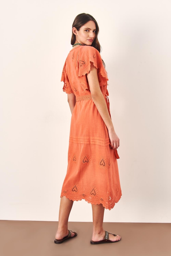 Vestido Delfi Bordado