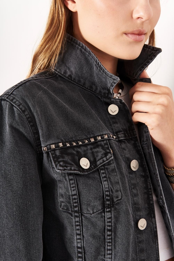 Campera New Studs Denim