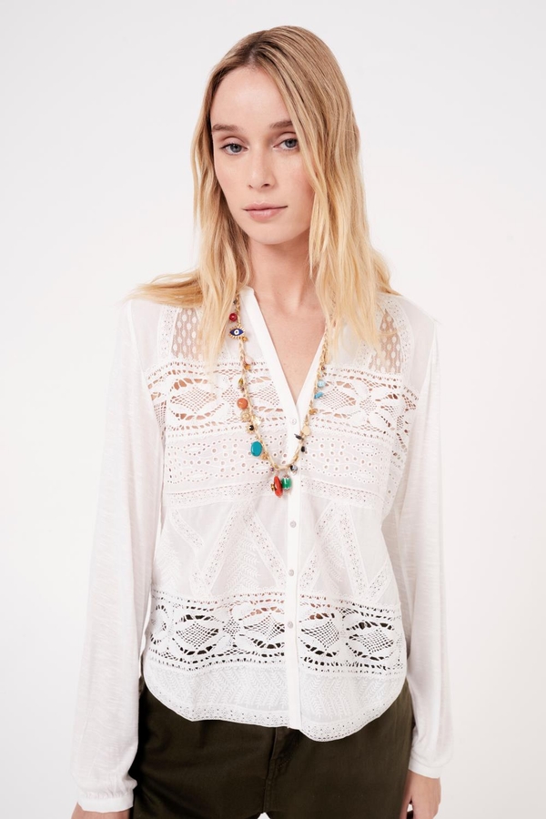 camisa amalita lace
