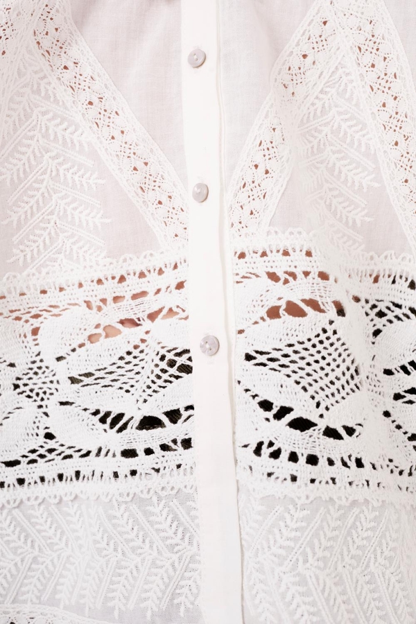 camisa amalita lace