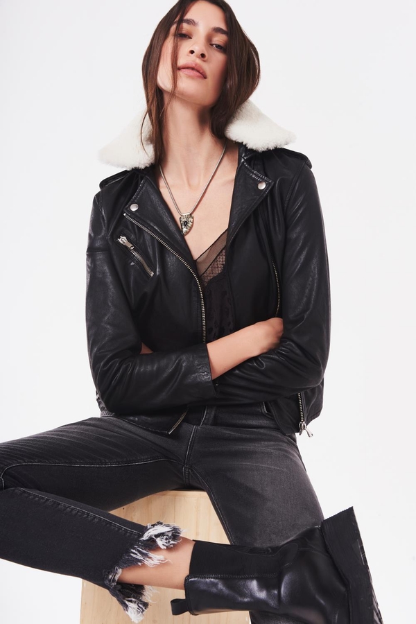campera aviator cuero