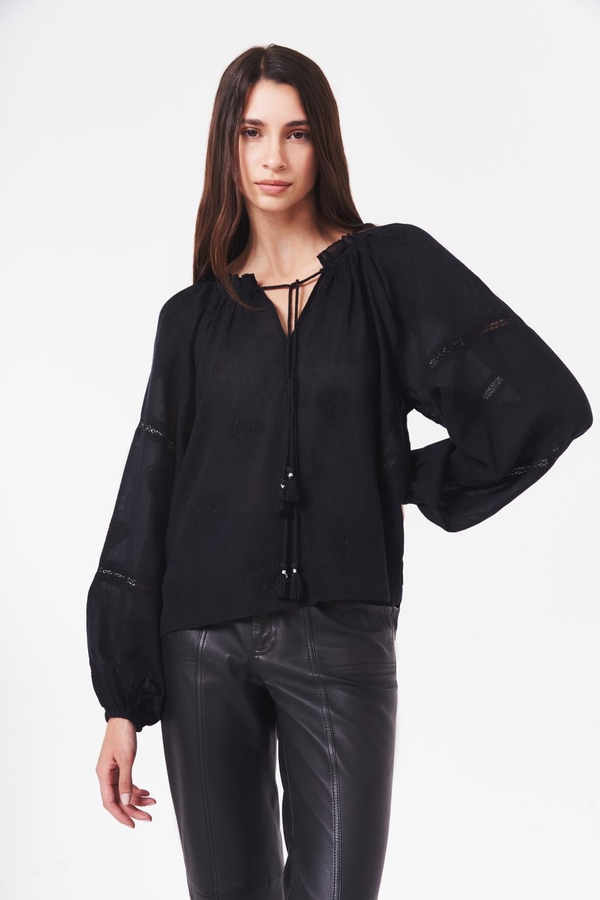 camisa lucille lace