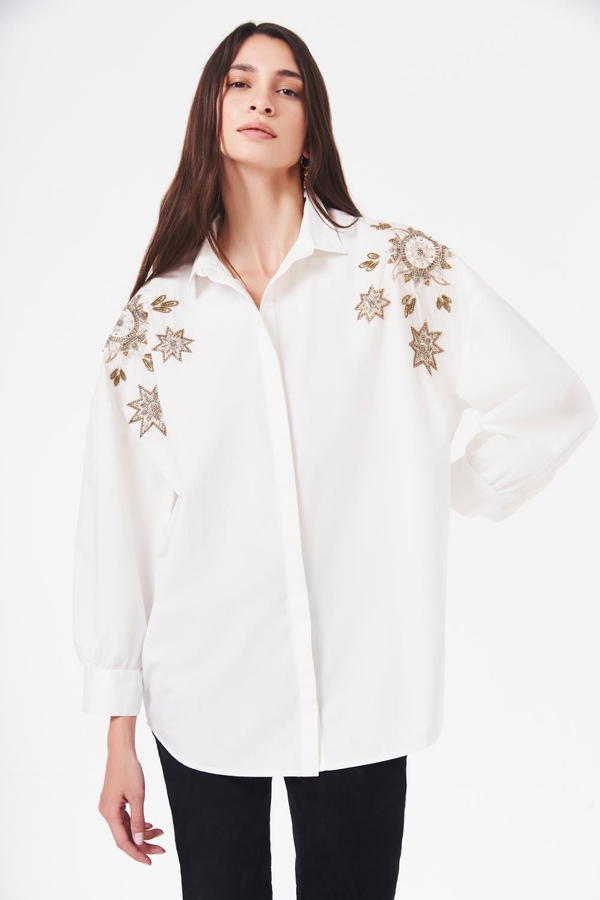 camisa louise leafs