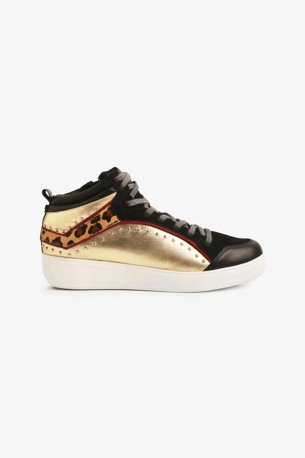 zapatilla rithym zip gold