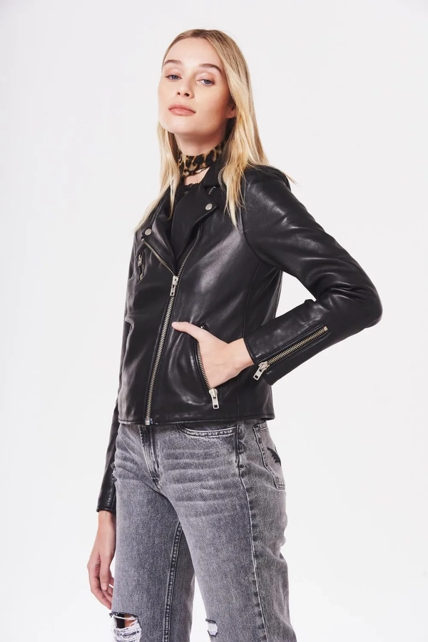 chaqueta sunset cuero