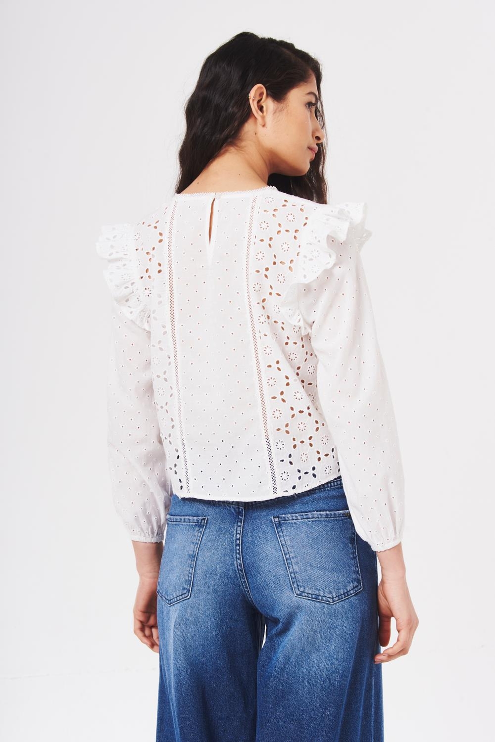 camisa zuru frills