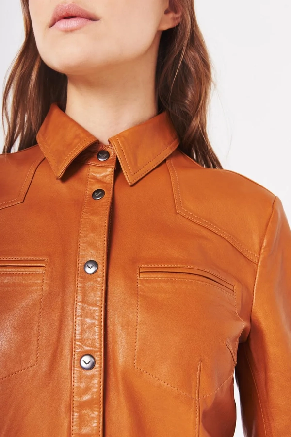 camisa bellota new cuero