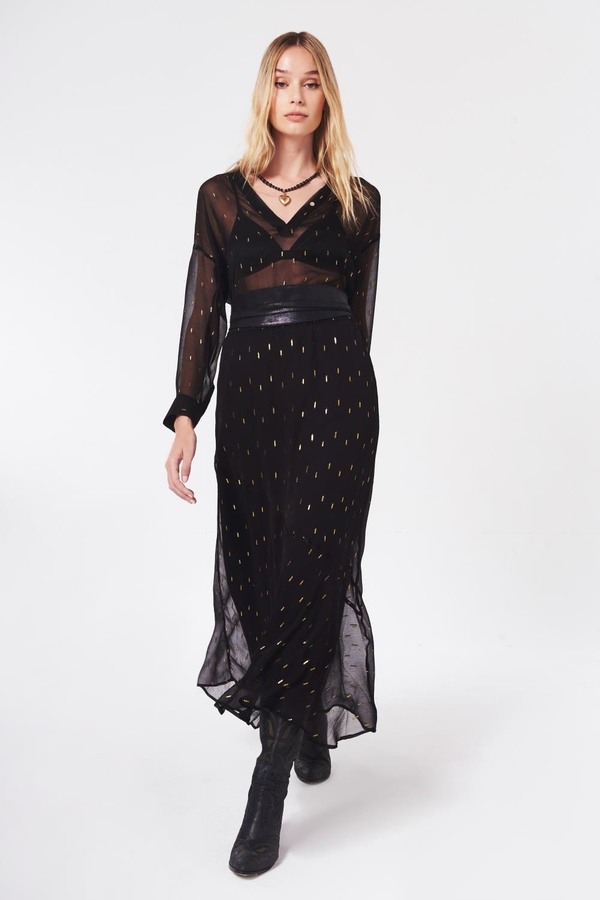 pollera minina lurex