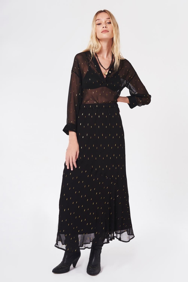 pollera minina lurex