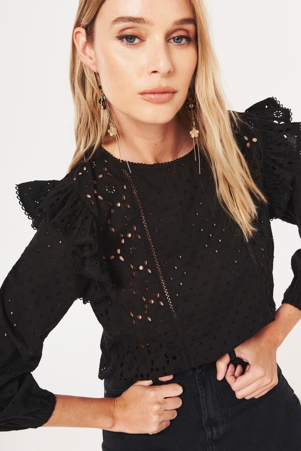camisa zuru frills