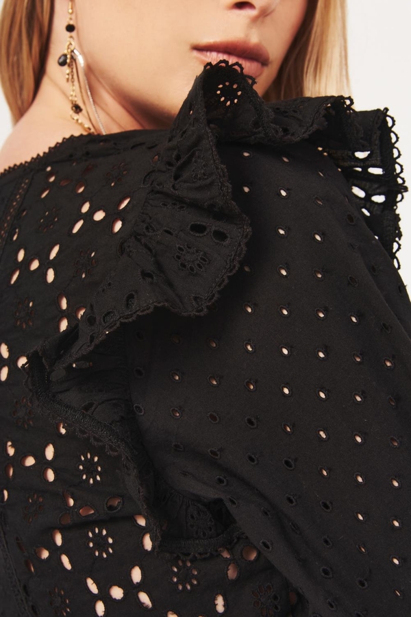 camisa zuru frills