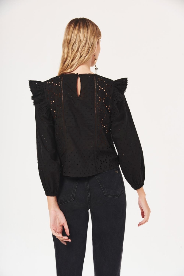 camisa zuru frills