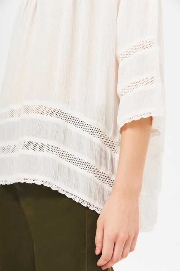 camisa nana pleats