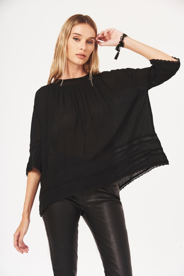 camisa nana pleats