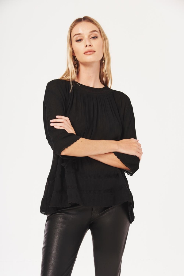 camisa nana pleats