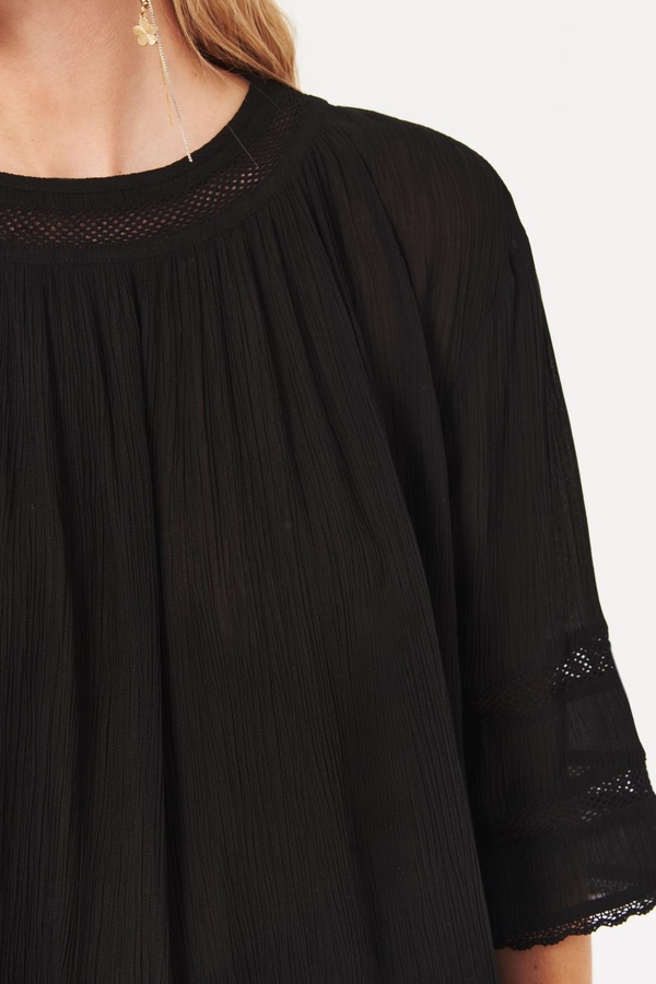 camisa nana pleats
