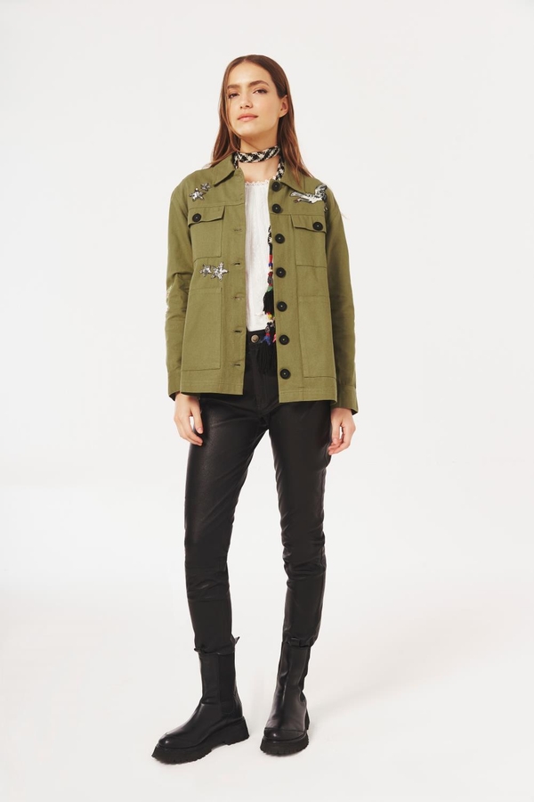 campera militar love