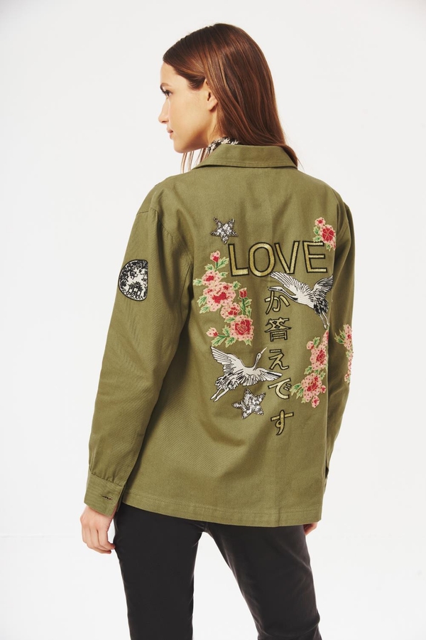 campera militar love