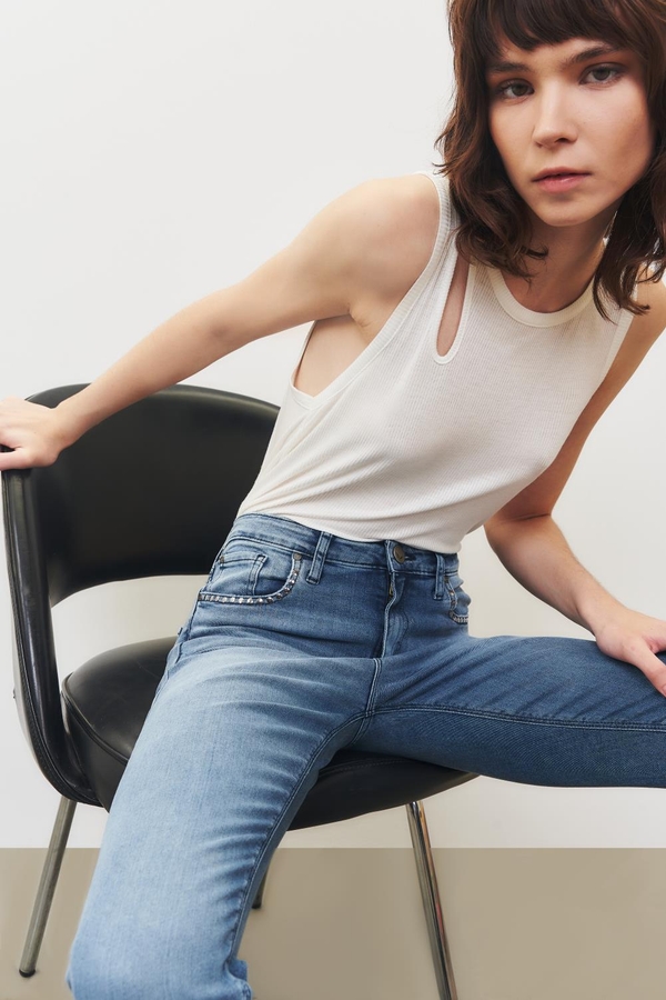 Jean Slim Metal New
