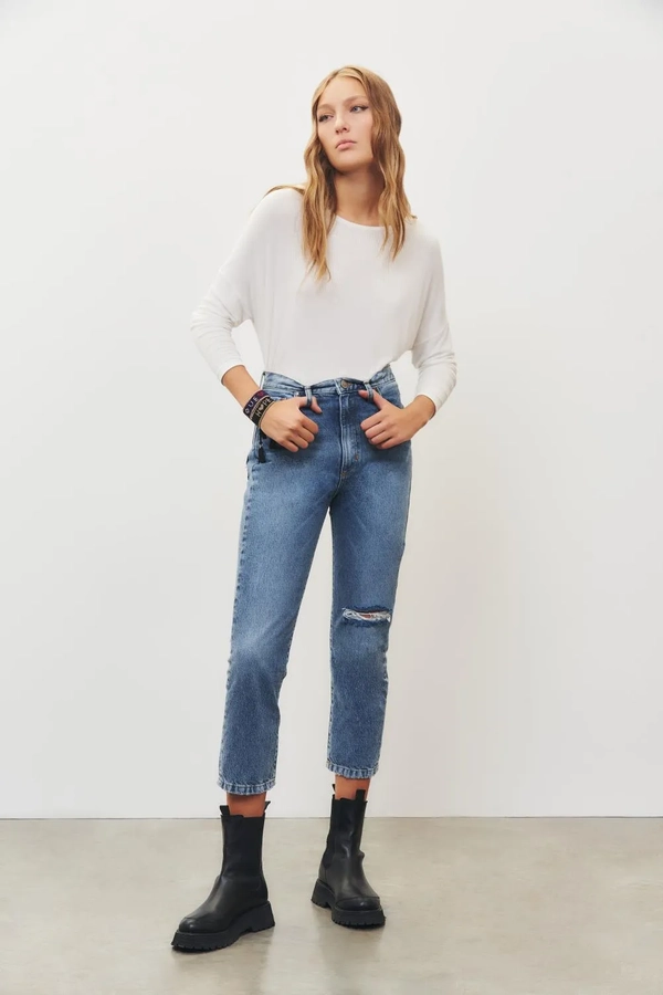 jean straight nevado