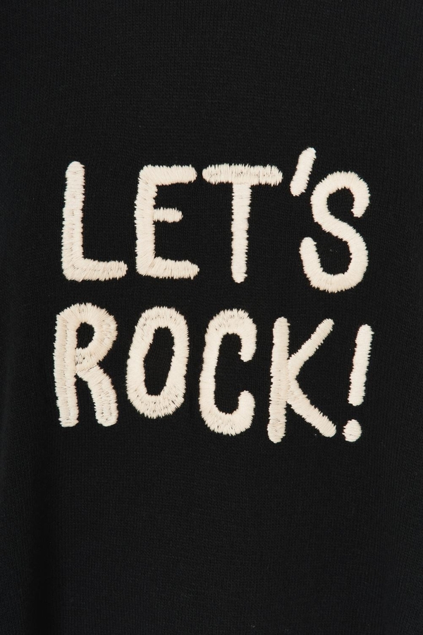 sweater let's rock