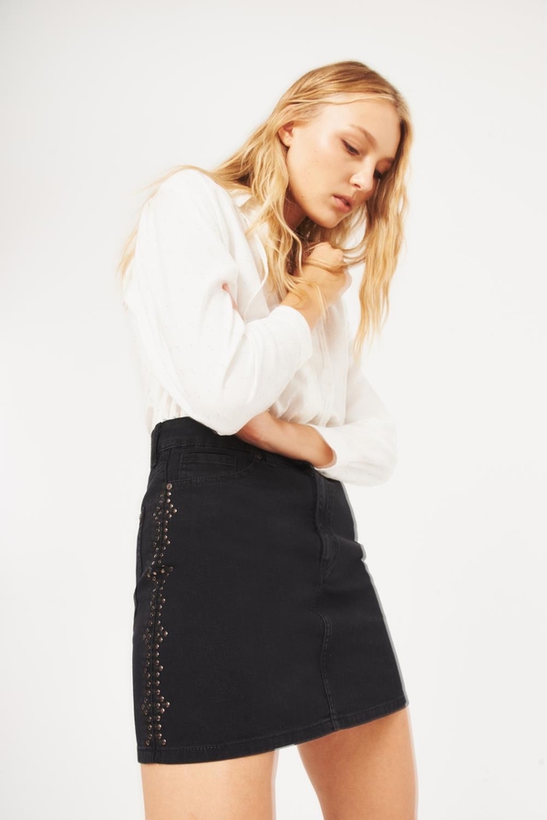 falda spell denim new