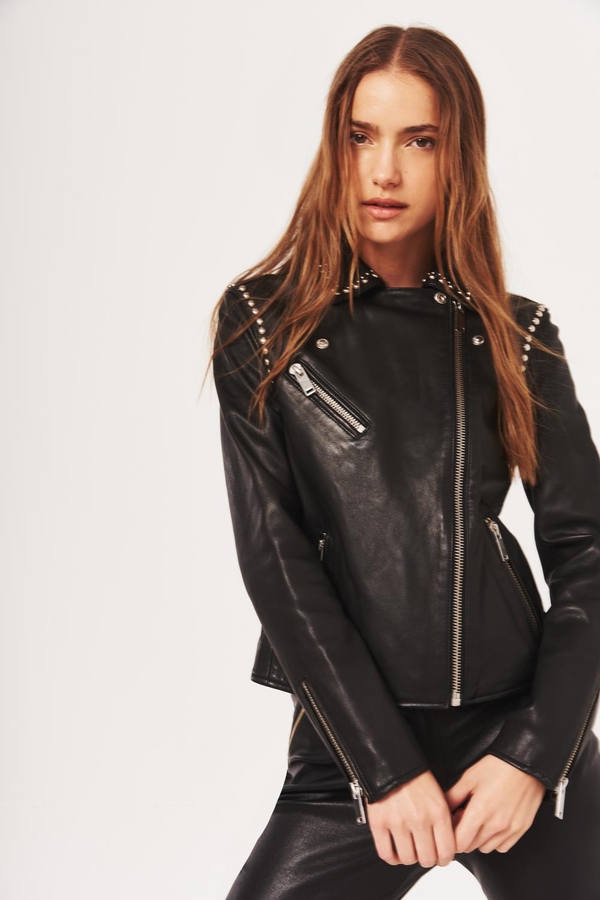 campera night cuero