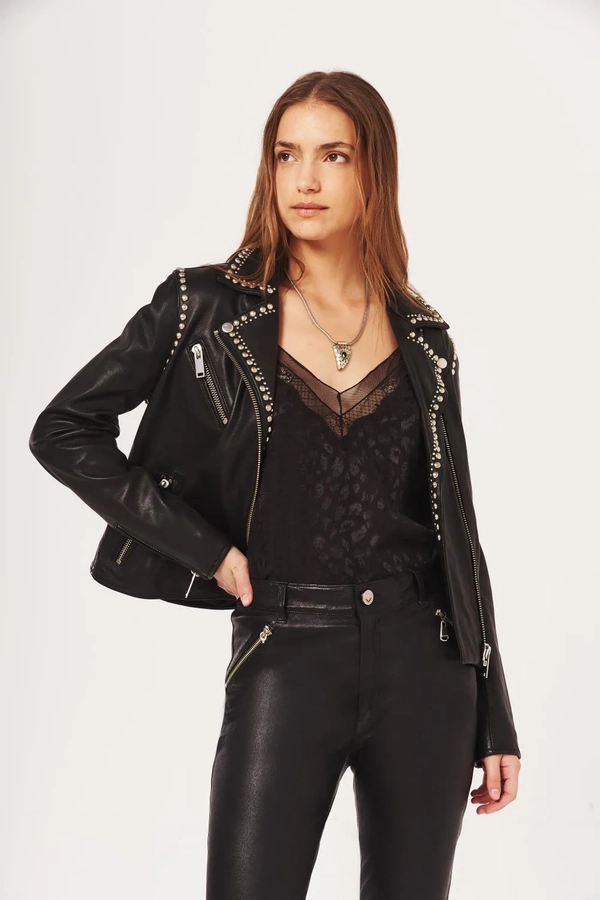 chaqueta night cuero
