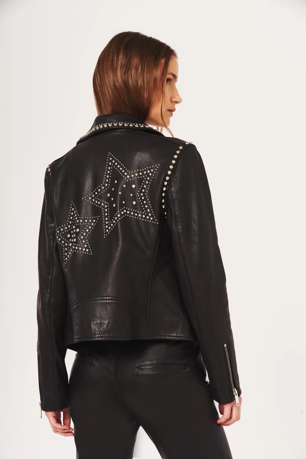 chaqueta night cuero