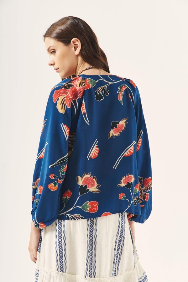 camisa majiorelle lys