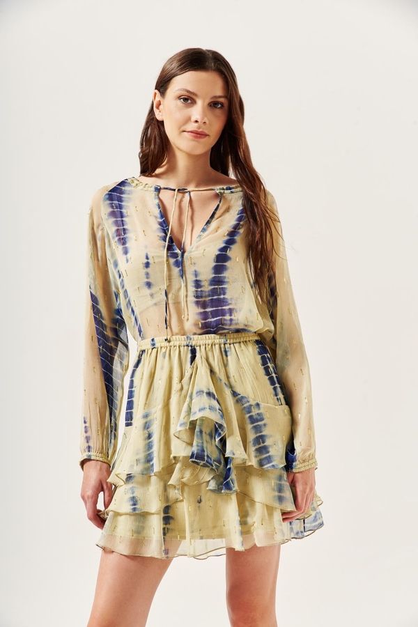 falda cheeta batik