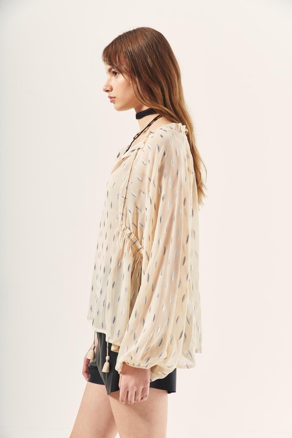 camisa multicolor lurex