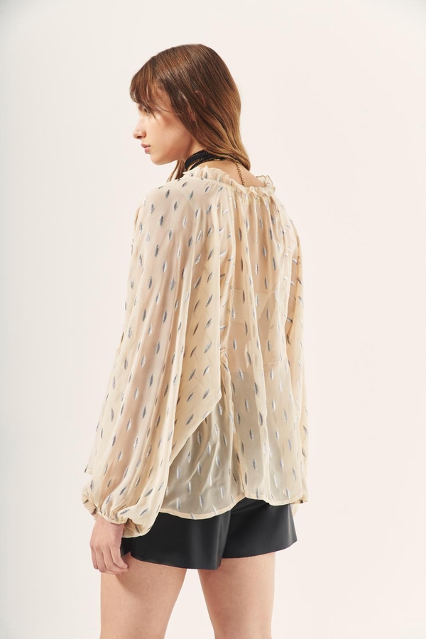 camisa multicolor lurex
