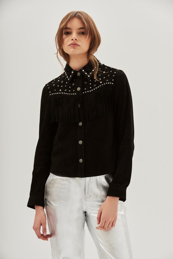 camisa dessert cuero