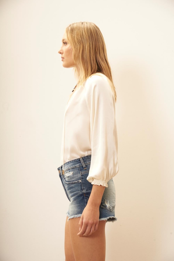 short vintageblue