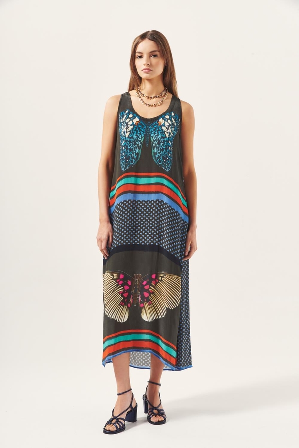 vestido sacha butterfly