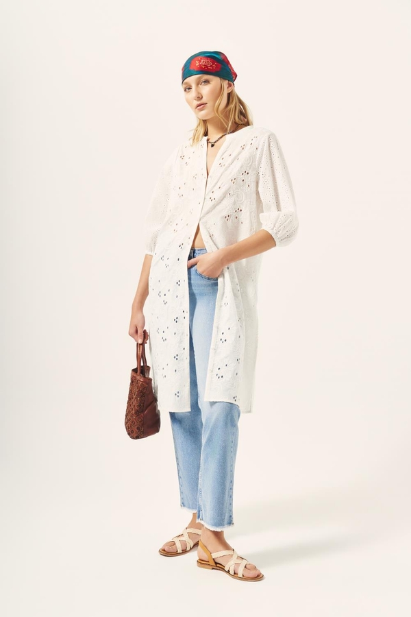 camisa gunjeet lace