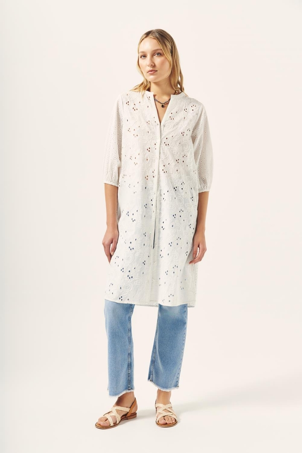camisa gunjeet lace