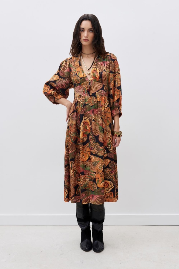 vestido lara butterfly