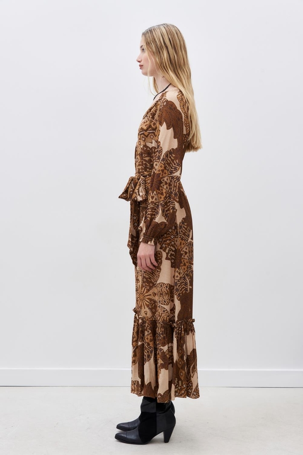 vestido smoki ipek
