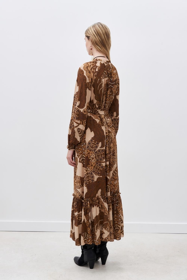 vestido smoki ipek