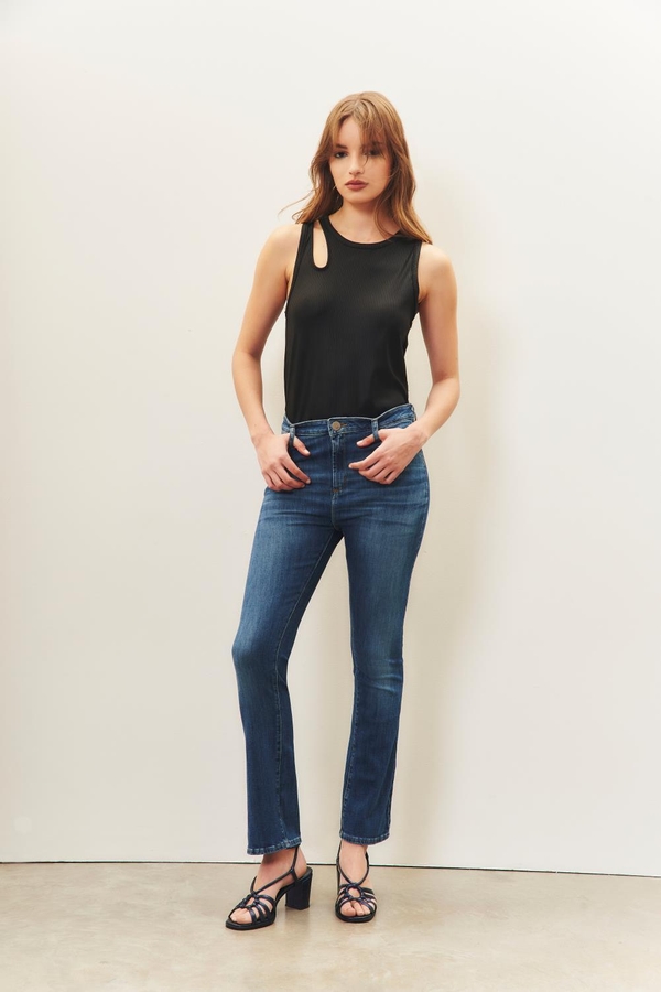 jean flare azulette